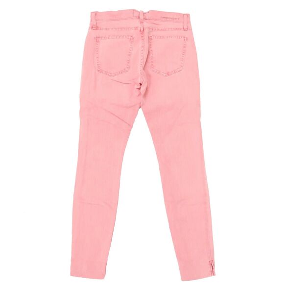 Current/Elliott The Side Slit Stiletto Jeans in Faded Red (Pink) Sz 24 NWT $208 - Picture 6 of 11
